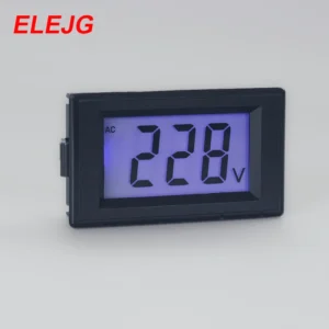 D85-20 LCD AC Digital Voltmeter Panel Meter AC80-500V-2